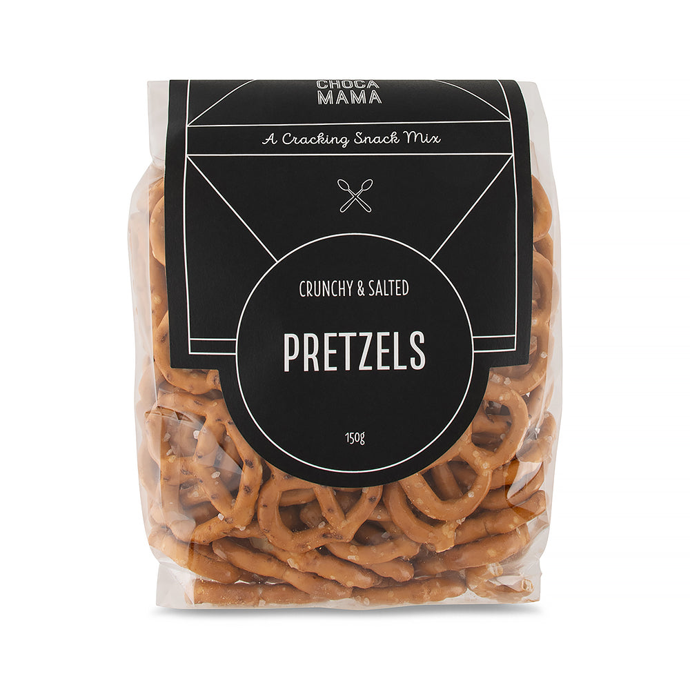 Crunchy, Salted Pretzels