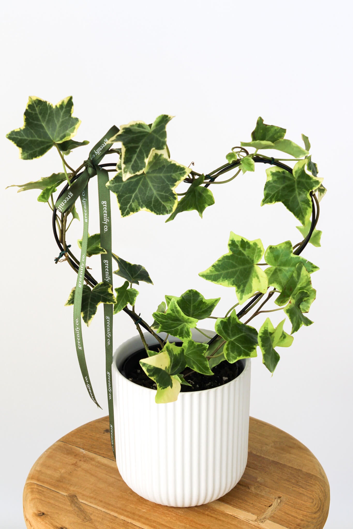 Ivy Heart Basket