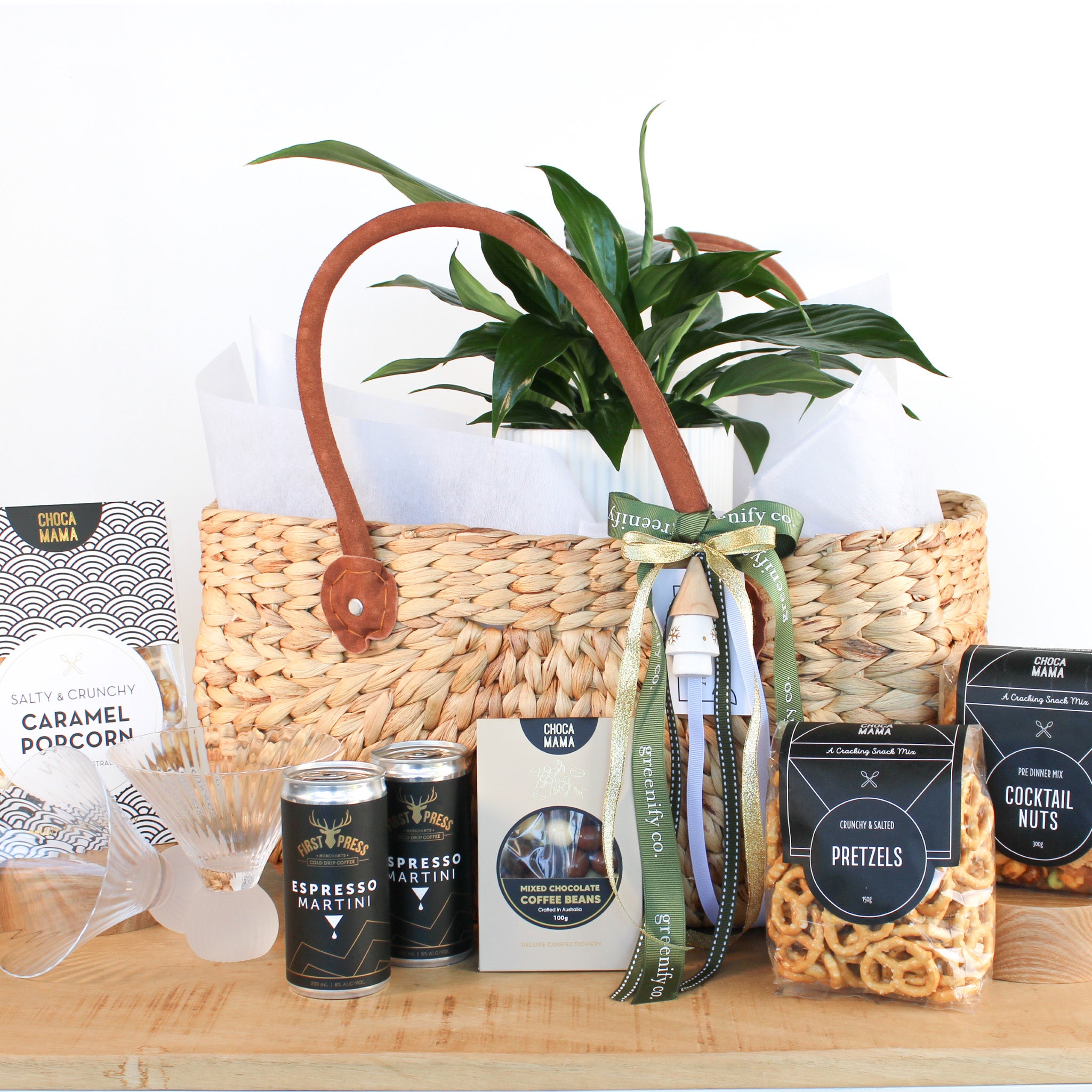 Deluxe Espresso Martini Basket