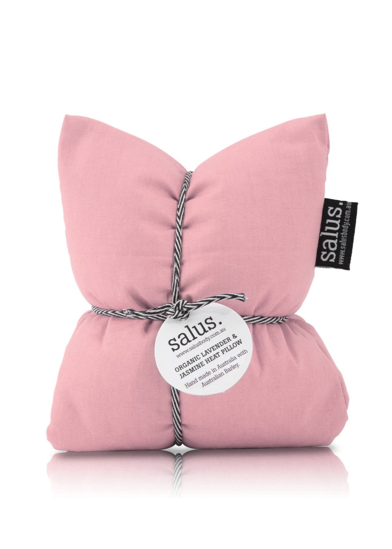 Dusty Pink Heat Pillow filled with Lavender and Barley. Greenify Co.