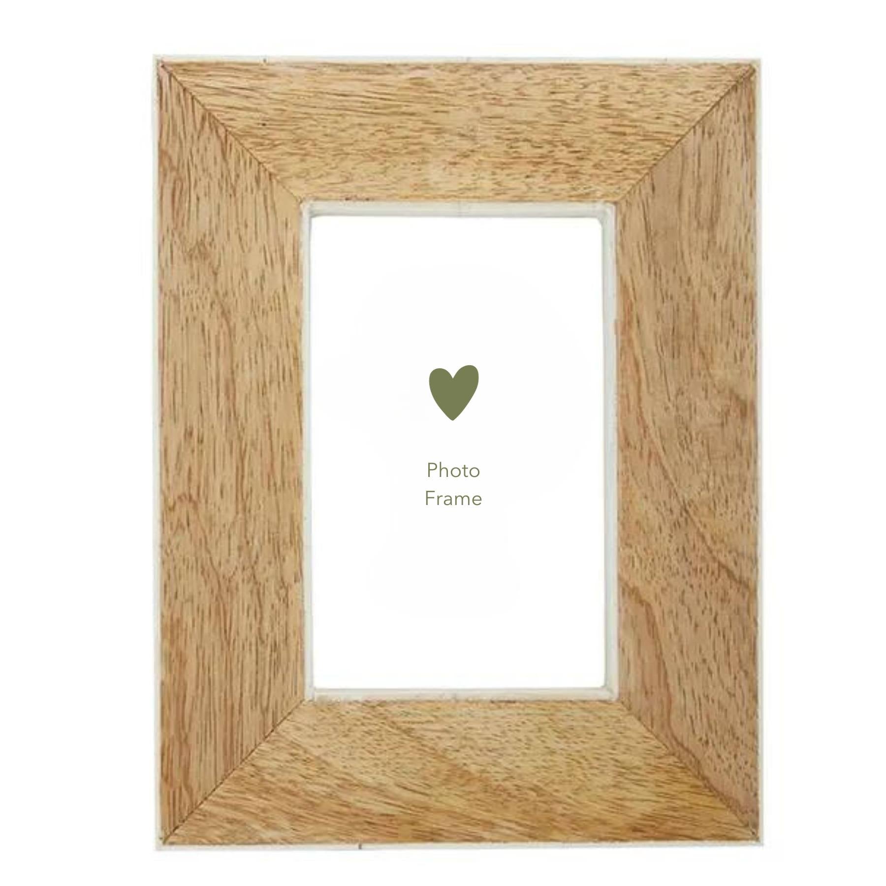 Light wooden photo frame, Greenify Co. Perth