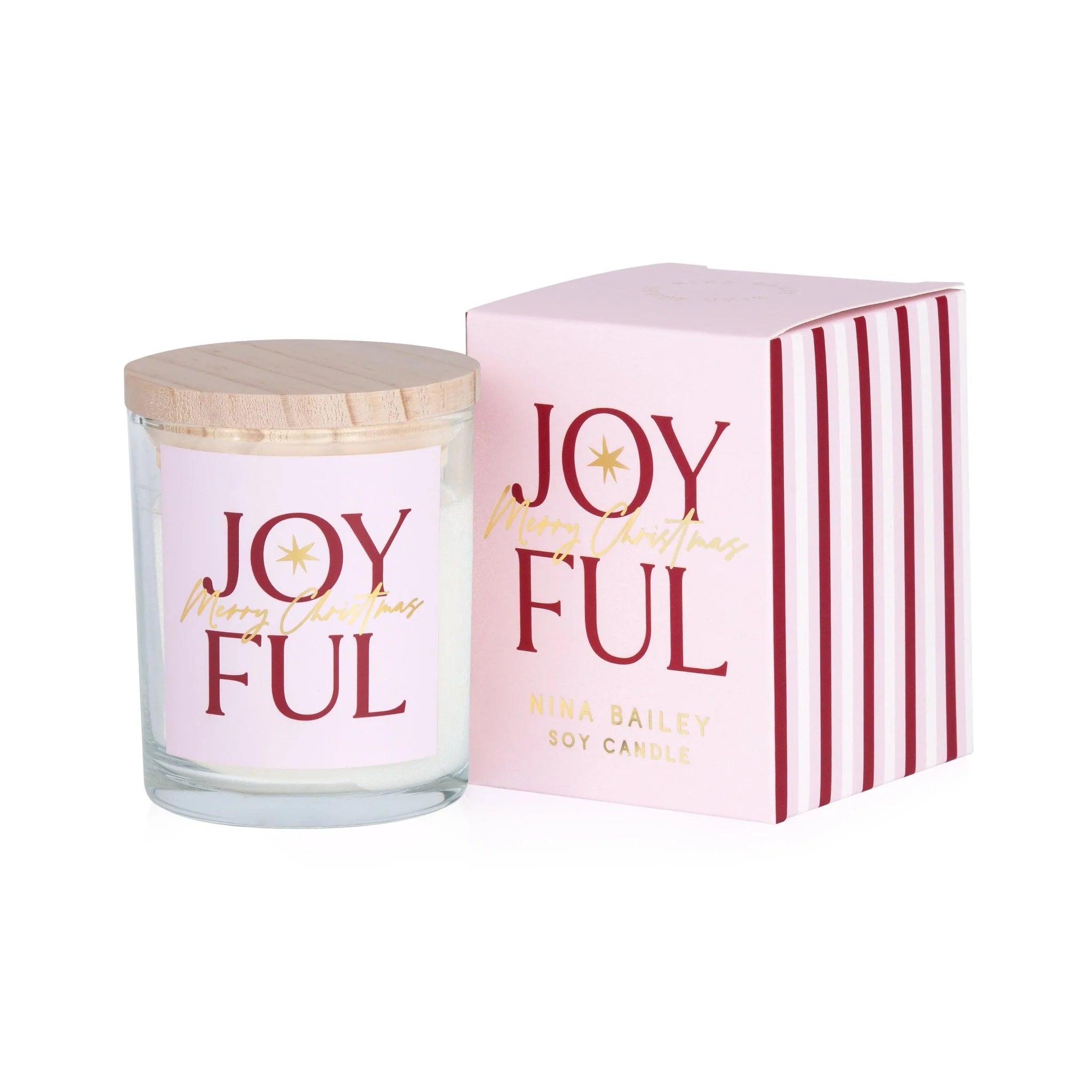 Joyful Blackberry & Vanilla Soy Candle