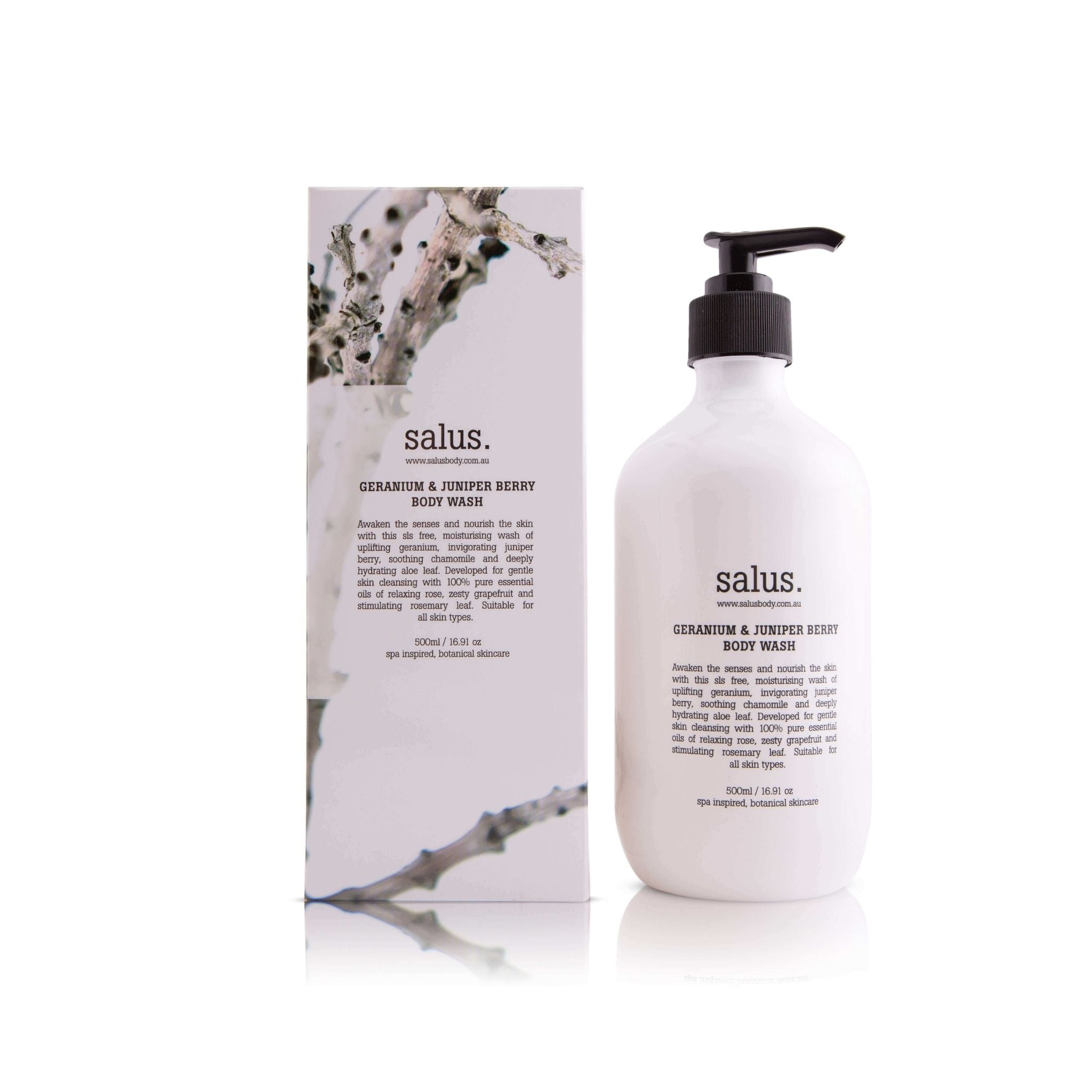 Salus Geranium & Juniper Berry Body Wash