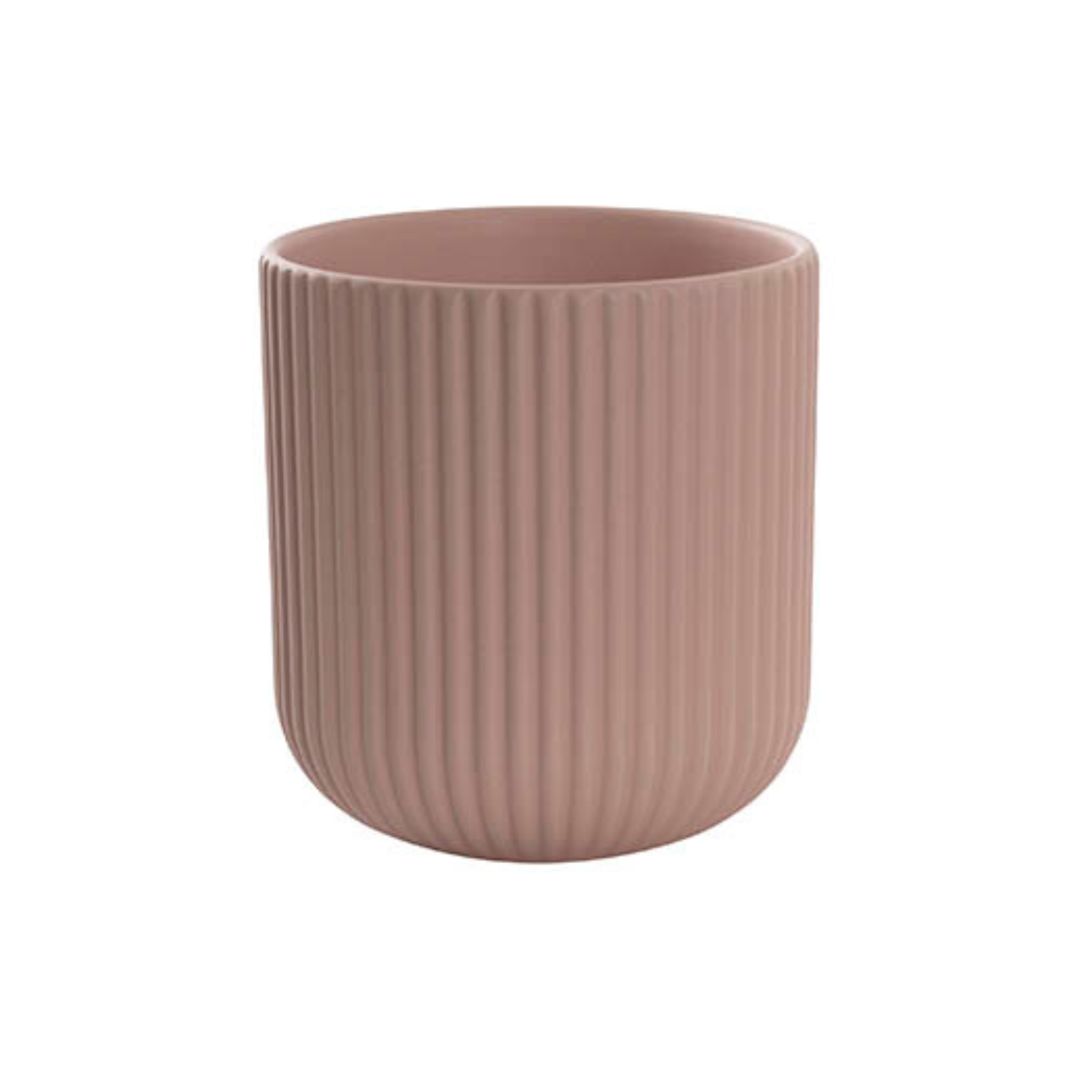 Clay Ribbed Pot