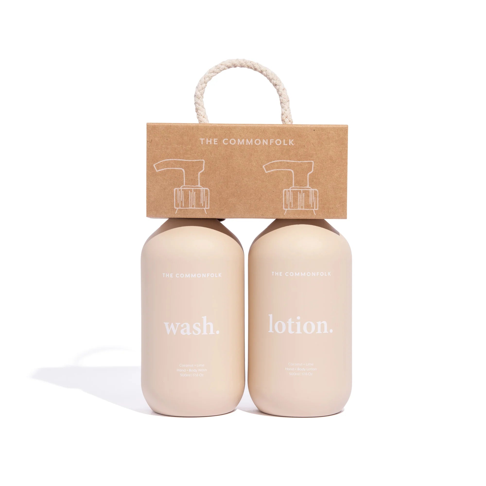 Hand & Body Wash & Lotion Kit by The Commonfolk Collective