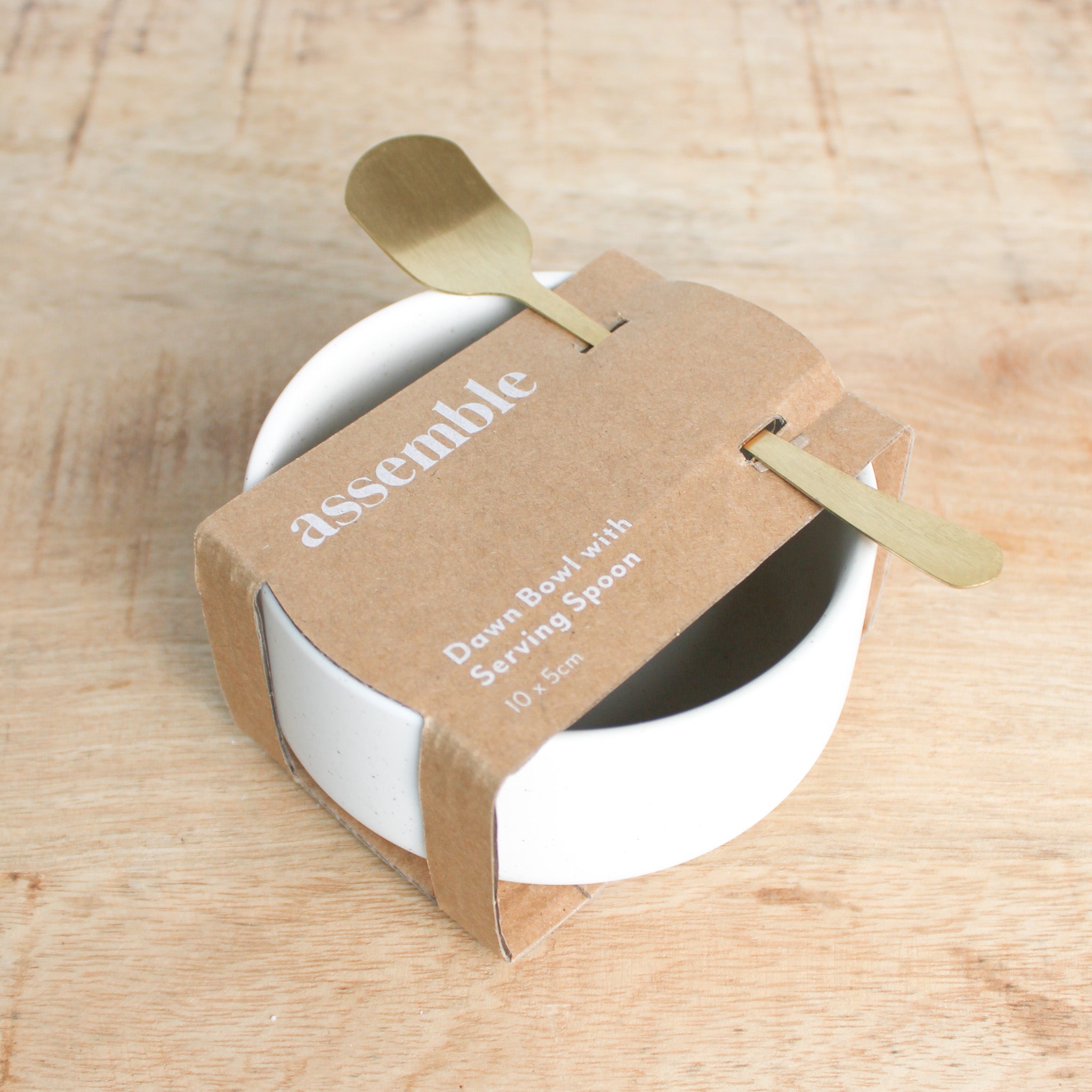 Bowl & Spoon, 2pc Set