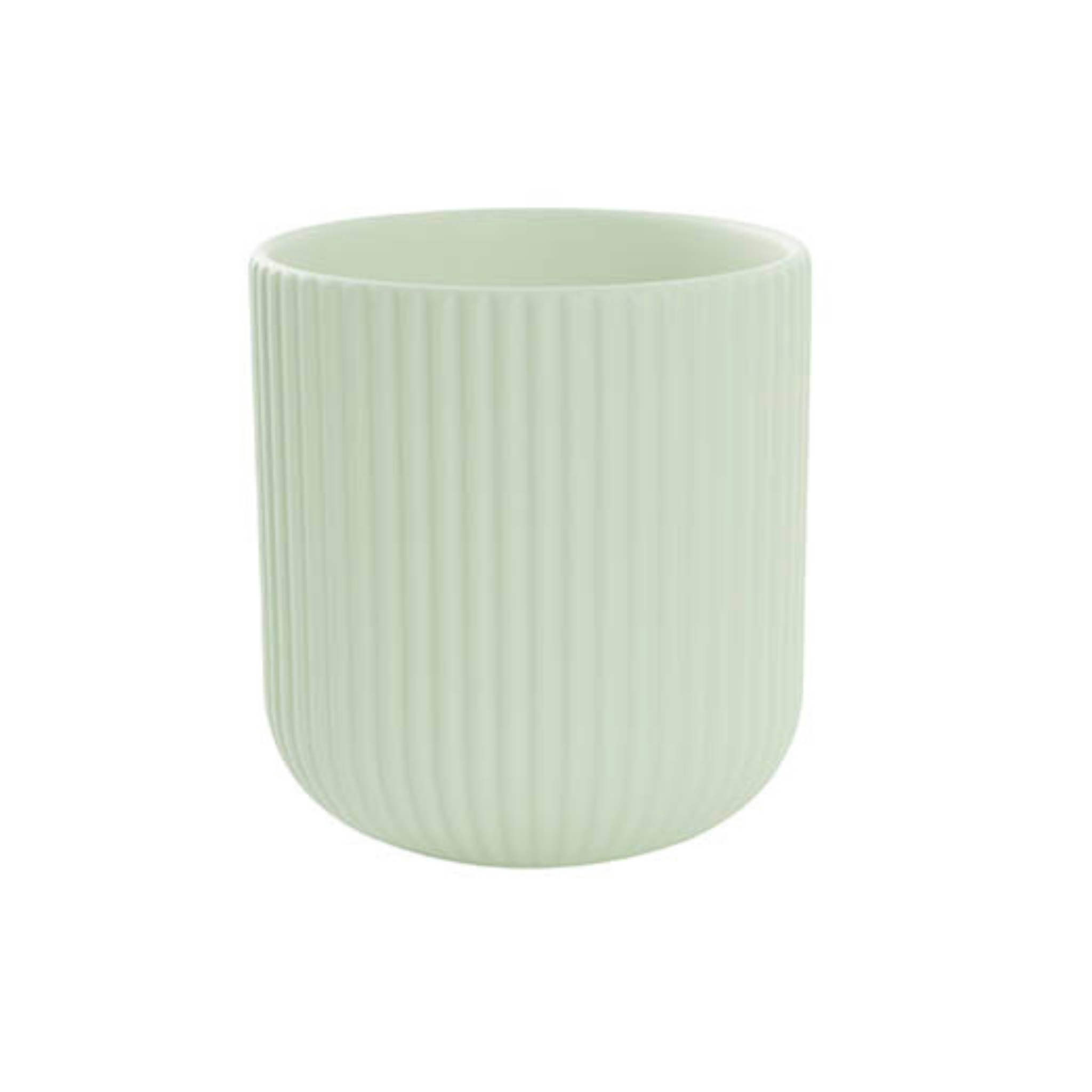 Sage Ribbed Pot