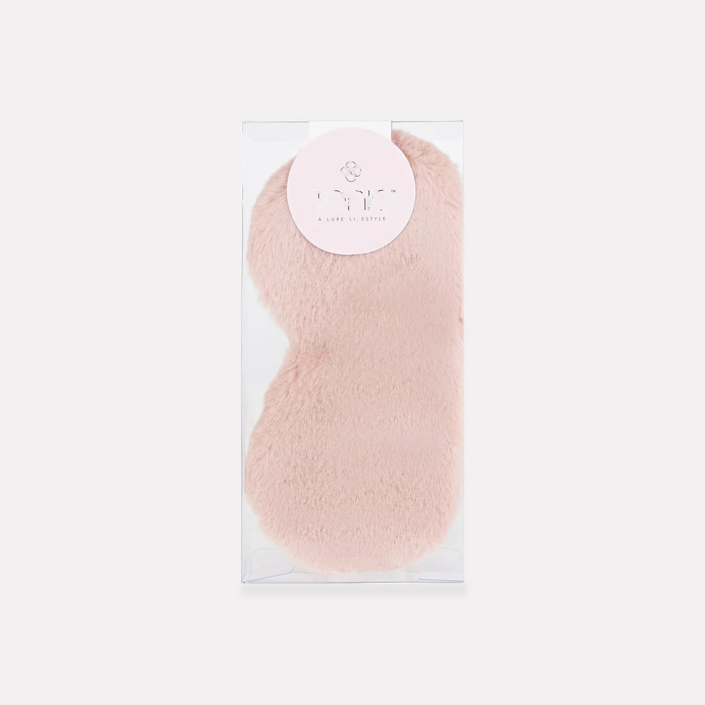 Pack of pink eye masks with Tonic label on a white background