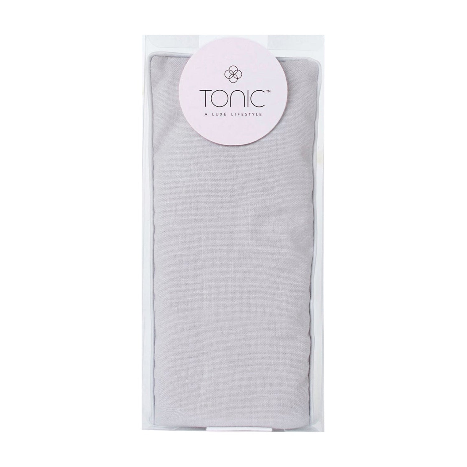 Grey Linen Eye Pillow