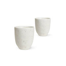Load image into Gallery viewer, 2 Stone Coloured latte mugs, Robert Gordon Brand, Greenify Co.