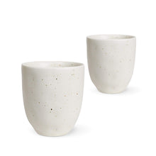 Load image into Gallery viewer, Cream Coloured Latte Mugs x 2 by Robert Gordon