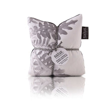 Load image into Gallery viewer, Salus Brand Grey And White Heat Pillow, Lavender.